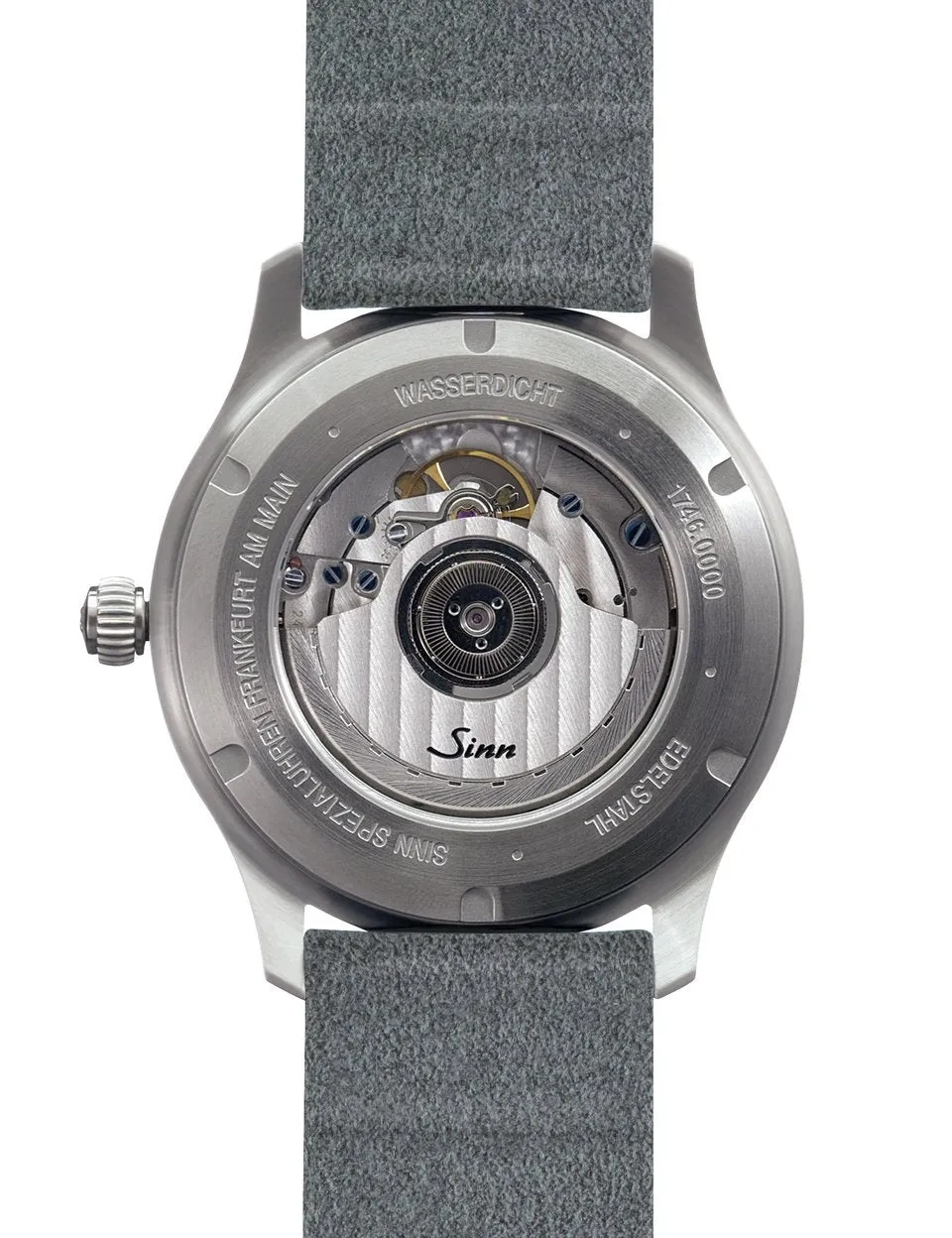 Sinn Watches Sinn 1746 Heimat Black Calf Leather Watch