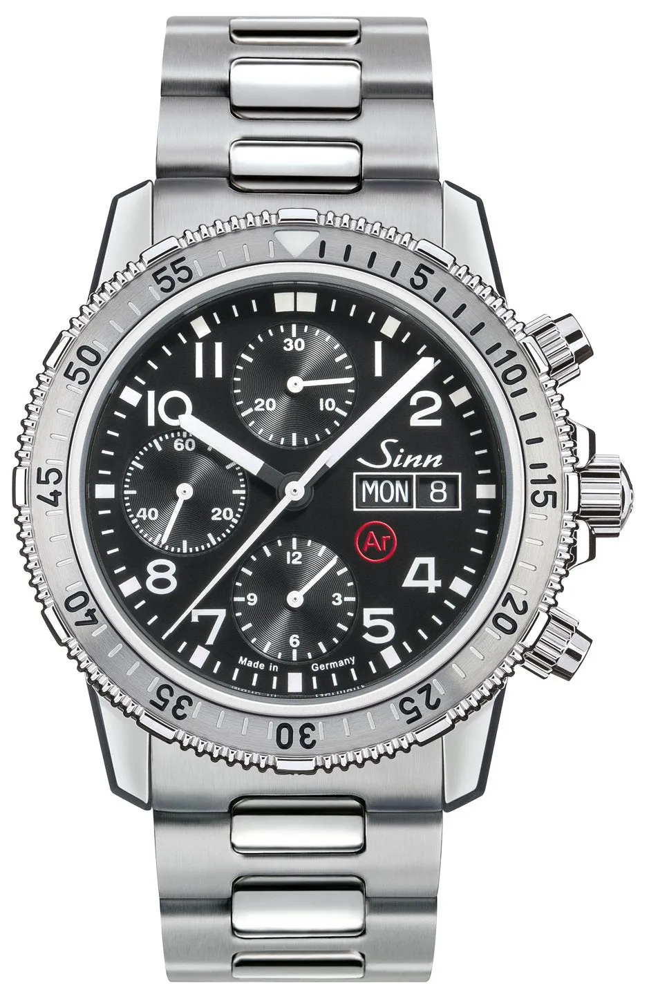 Sinn Watches Sinn 206 St Ar Solid Link Bracelet Watch