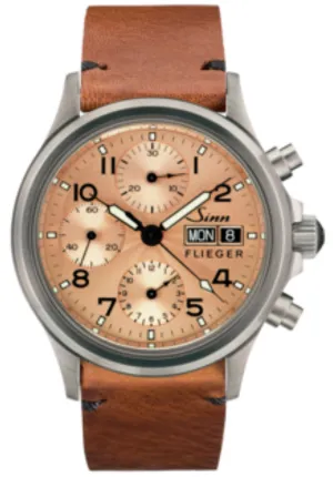 Sinn Watches Sinn 356 Sa Pilot II Vintage Cowhide Brown Watch