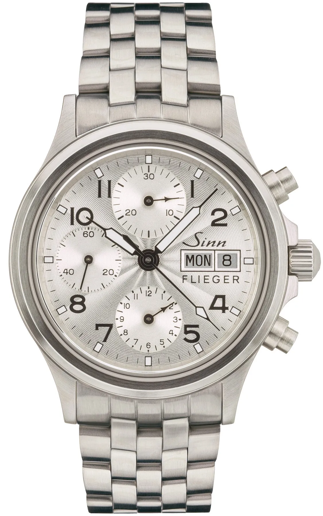 Sinn Watches Sinn 356 Sa Pilot III Fine Link Bracelet Watch