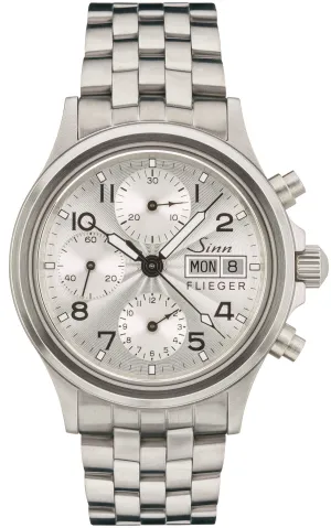 Sinn Watches Sinn 356 Sa Pilot III Fine Link Bracelet Watch