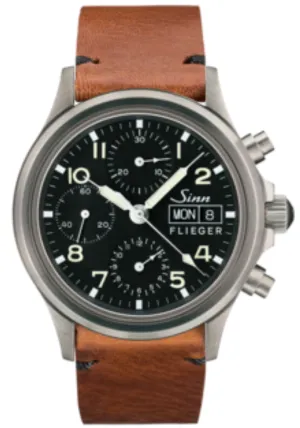 Sinn Watches Sinn 356 Sa Pilot Vintage Cowhide Brown Watch