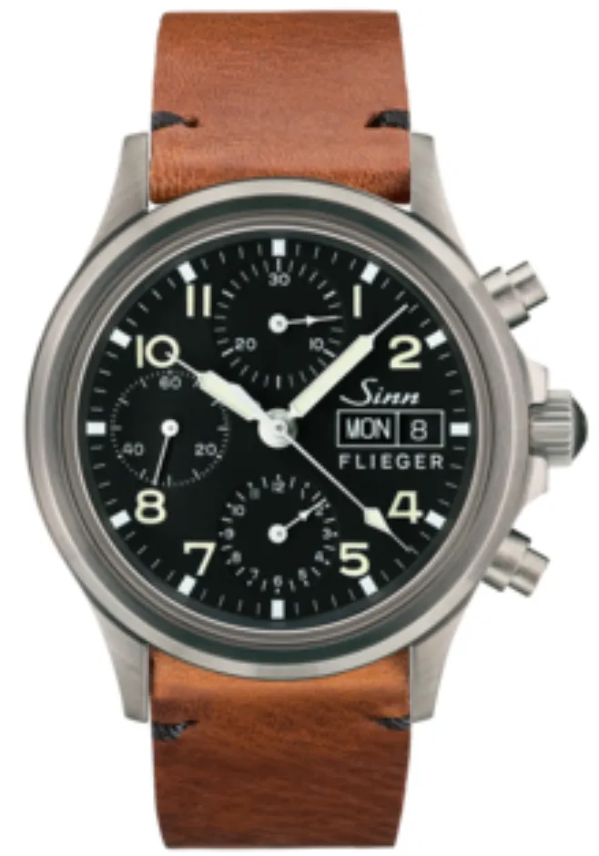 Sinn Watches Sinn 356 Sa Pilot Vintage Cowhide Brown Watch