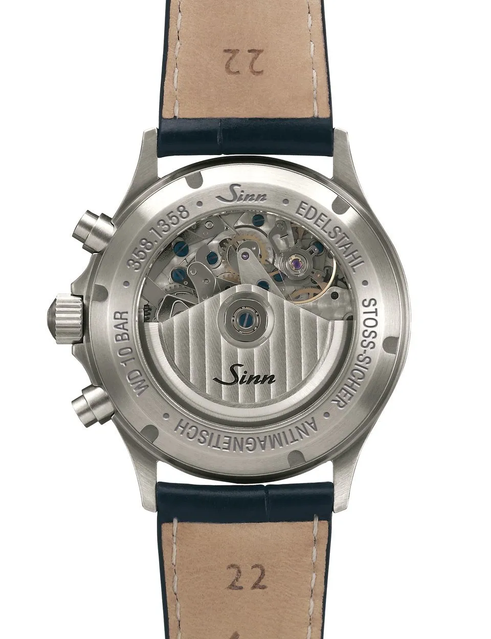 Sinn Watches Sinn 358 Diapal Alligator Watch