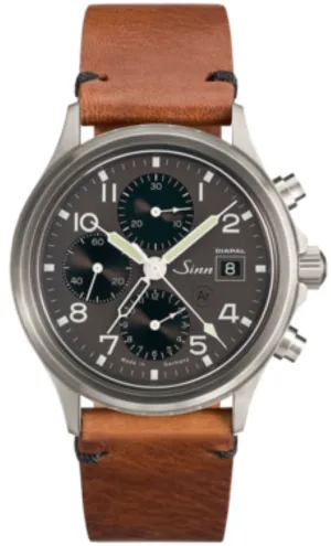 Sinn Watches Sinn 358 Diapal Vintage Cowhide Brown Watch
