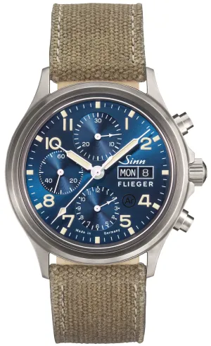 Sinn Watches Sinn 358 Sa Pilot B E Canvas Beige Watch