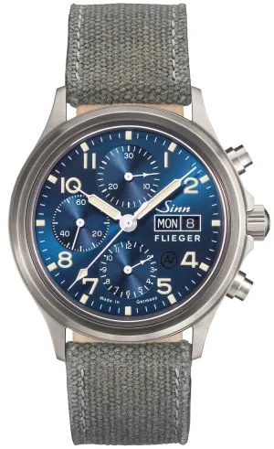 Sinn Watches Sinn 358 Sa Pilot B E Canvas Grey Watch