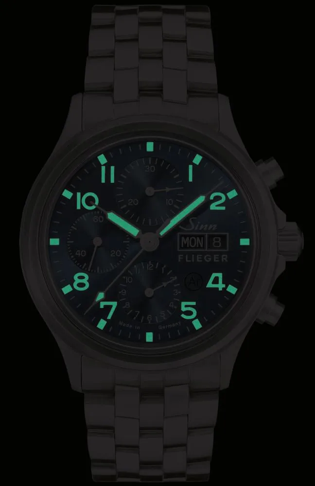 Sinn Watches Sinn 358 Sa Pilot B E Canvas Grey Watch