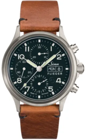 Sinn Watches Sinn 358 Sa Pilot Vintage Cowhide Brown Watch