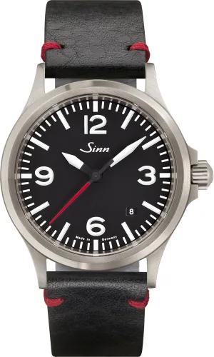 Sinn Watches Sinn 556 A RS Black Vintage Cowhide Watch