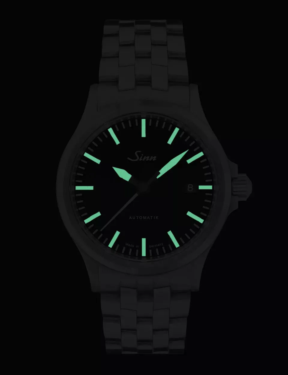 Sinn Watches Sinn 556 I Fine Link Bracelet Watch