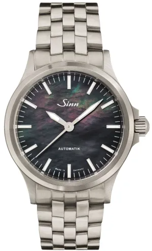 Sinn Watches Sinn 556 I Mother of Pearl S Fine Link Bracelet Watch