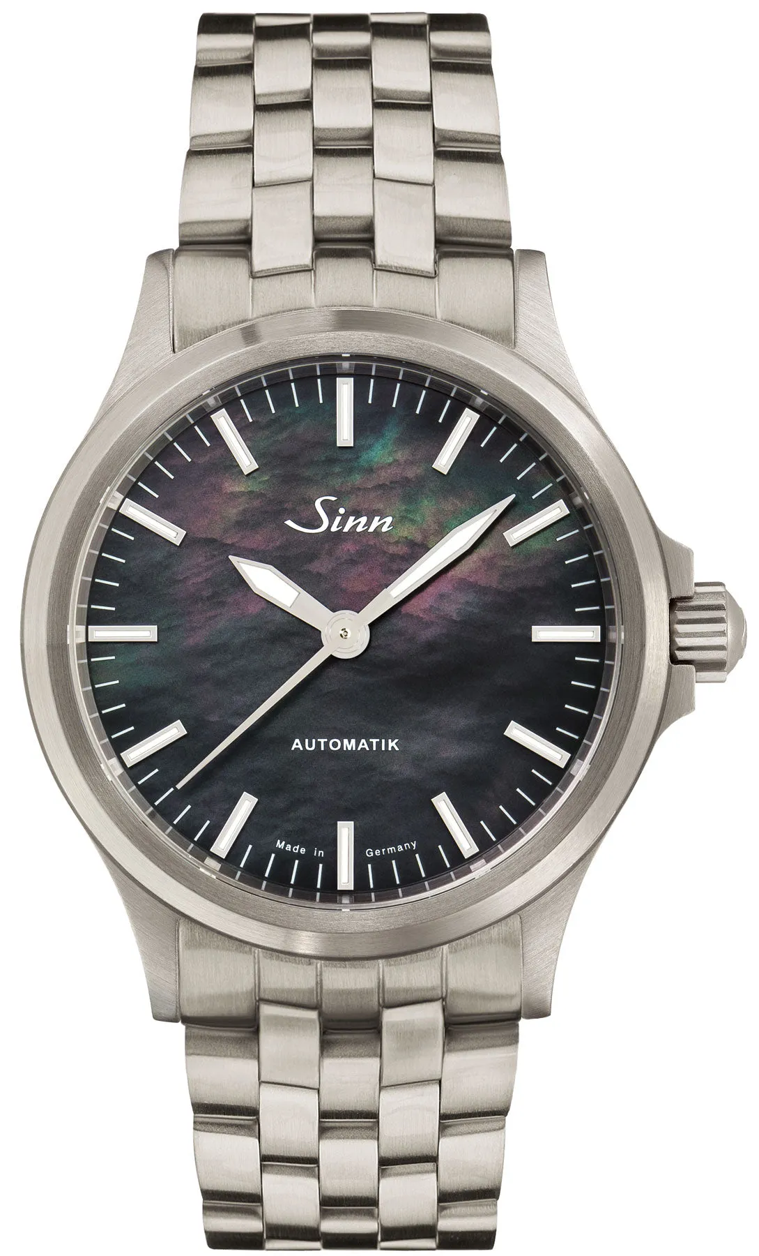 Sinn Watches Sinn 556 I Mother of Pearl S Fine Link Bracelet Watch