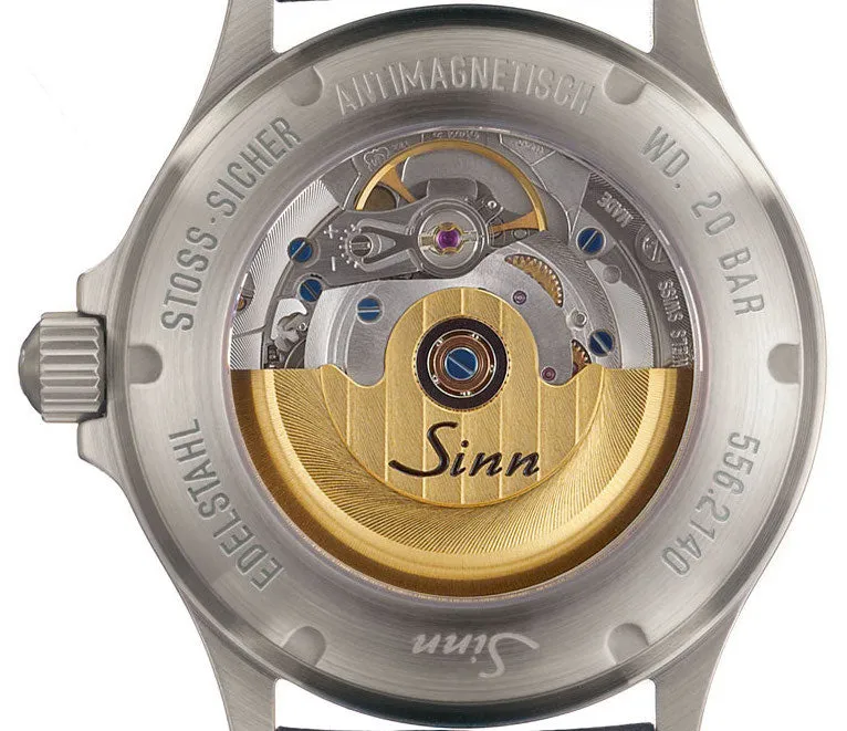 Sinn Watches Sinn 556 I Mother of Pearl S Fine Link Bracelet Watch