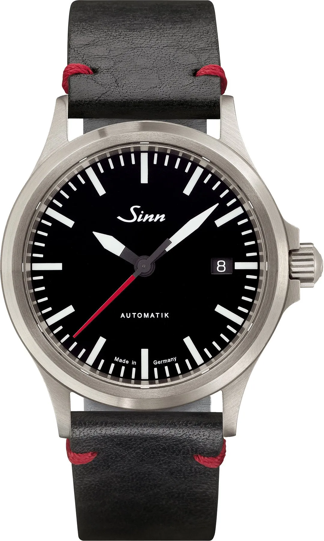 Sinn Watches Sinn 556 I RS Leather Black Vintage Cowhide Watch