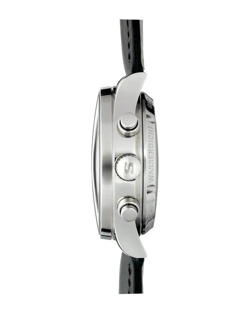 Sinn Watches Sinn 6000 Finance Center Bracelet-Leather Watch