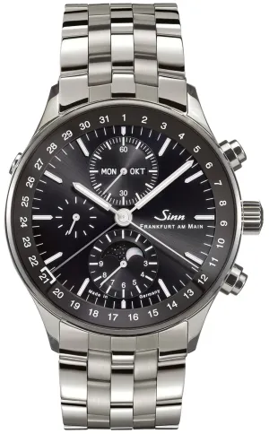 Sinn Watches Sinn 6012 Frankfurt Financial District Fine Link Bracelet Watch