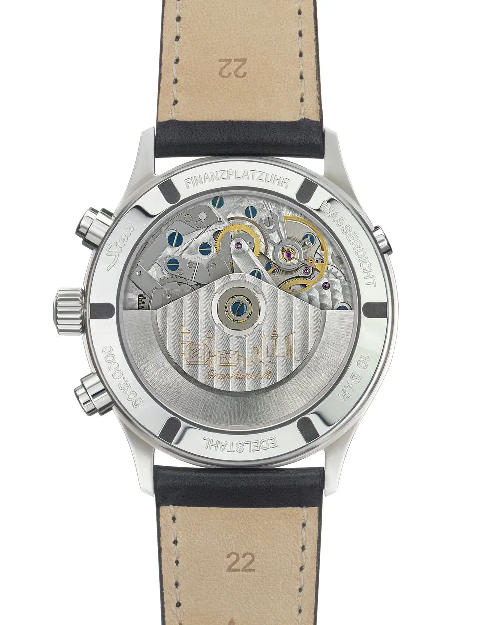 Sinn Watches Sinn 6012 Frankfurt Financial District Fine Link Bracelet Watch