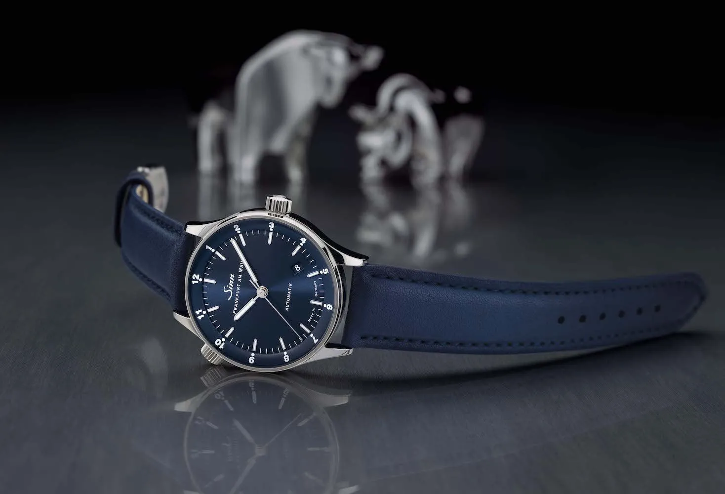 Sinn Watches Sinn 6068 Frankfurt Financial District B Blue Watch