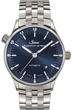 Sinn Watches Sinn 6068 Frankfurt Financial District B Blue Watch