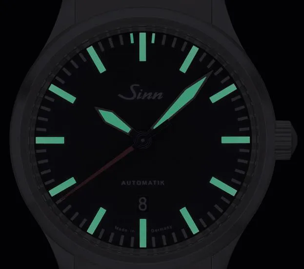 Sinn Watches Sinn 836 Black Rubber Watch