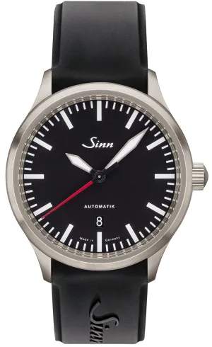 Sinn Watches Sinn 836 Black Rubber Watch