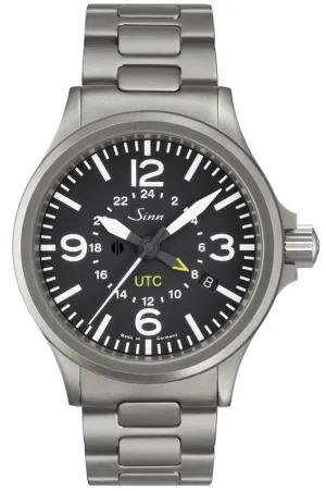 Sinn Watches Sinn 856 UTC Bracelet Watch