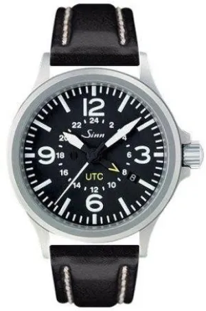 Sinn Watches Sinn 856 UTC Leather Watch