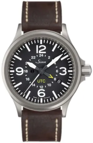 Sinn Watches Sinn 856 UTC Vintage Leather Watch