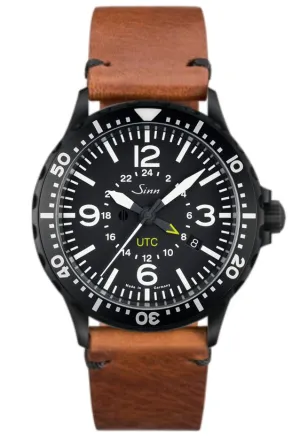 Sinn Watches Sinn 857 S UTC Vintage Leather Watch