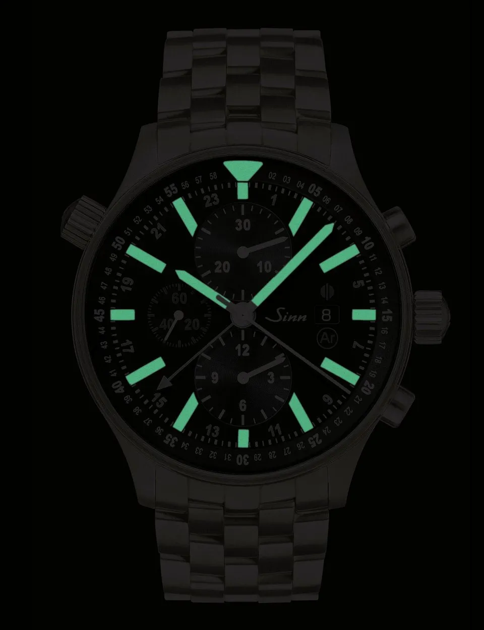 Sinn Watches Sinn 900 Pilot Bracelet Watch