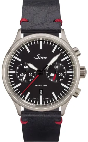 Sinn Watches Sinn 936 Black Leather Watch