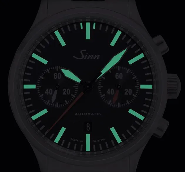 Sinn Watches Sinn 936 Black Rubber Watch