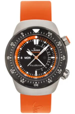 Sinn Watches Sinn EZM 12 Silicone Orange Watch