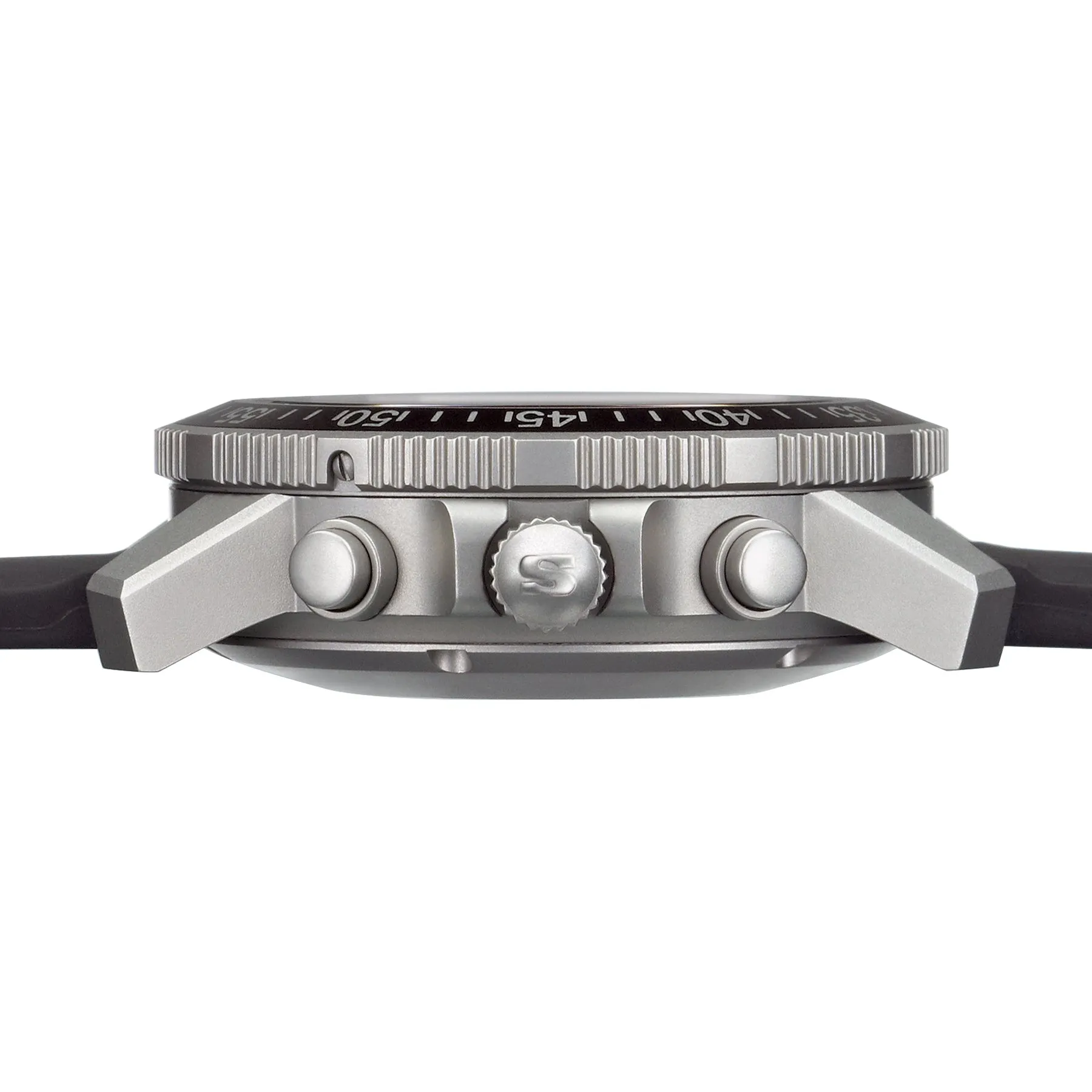 Sinn Watches Sinn EZM 13.1 Silicone Strap Pin Buckle Watch