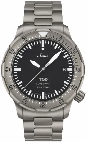 Sinn Watches Sinn T50 H Link Bracelet Watch