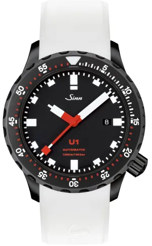 Sinn Watches Sinn U1 S Silicone White Watch