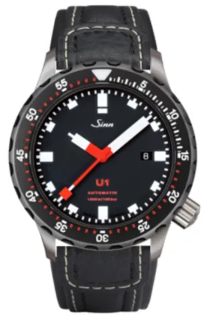 Sinn Watches Sinn U1 SDR Leather Watch