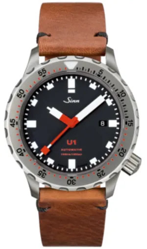 Sinn Watches Sinn U1 Vintage Cowhide Brown Watch