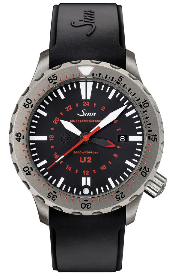 Sinn Watches Sinn U2 EZM 5 Rubber Watch