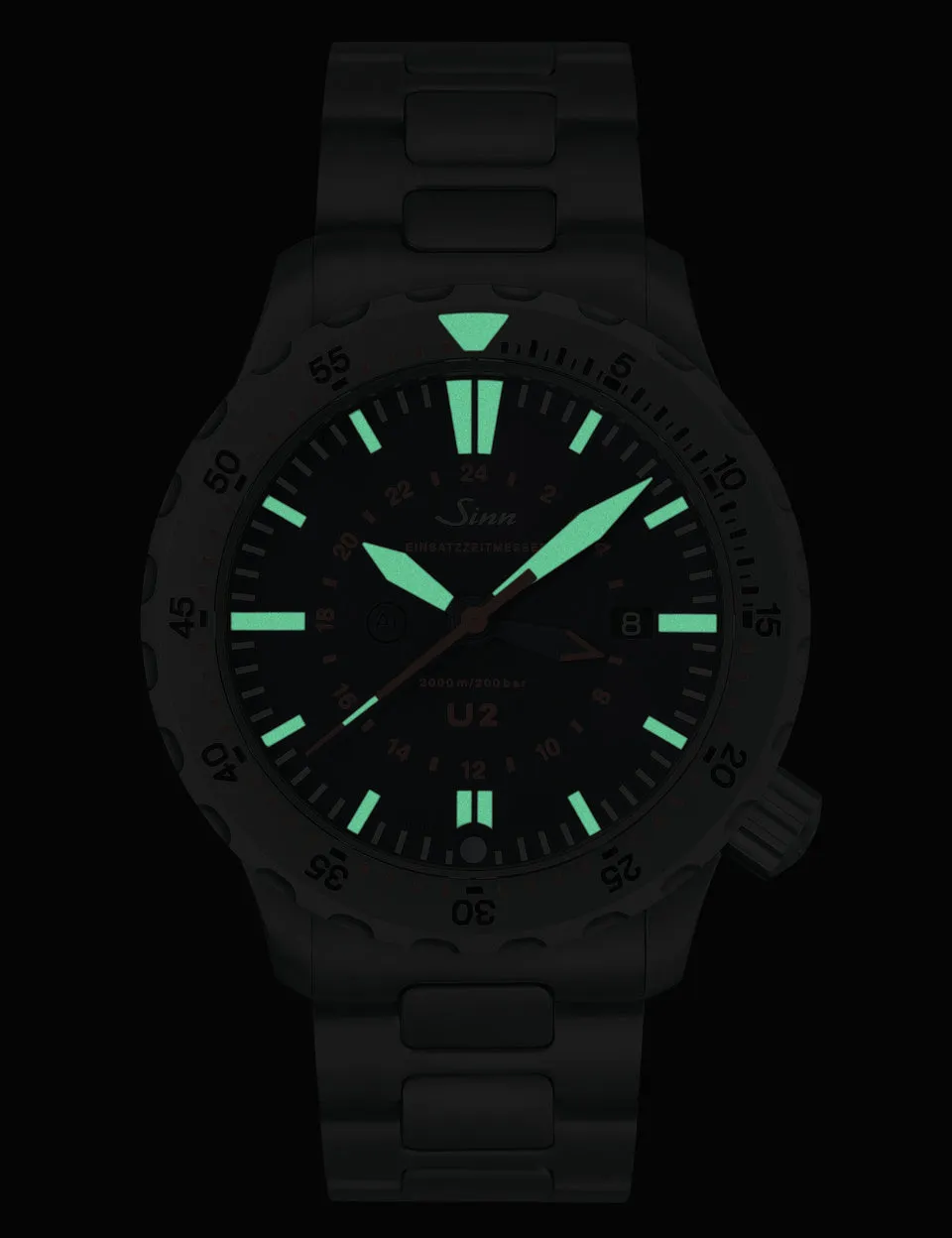 Sinn Watches Sinn U2 EZM 5 Rubber Watch