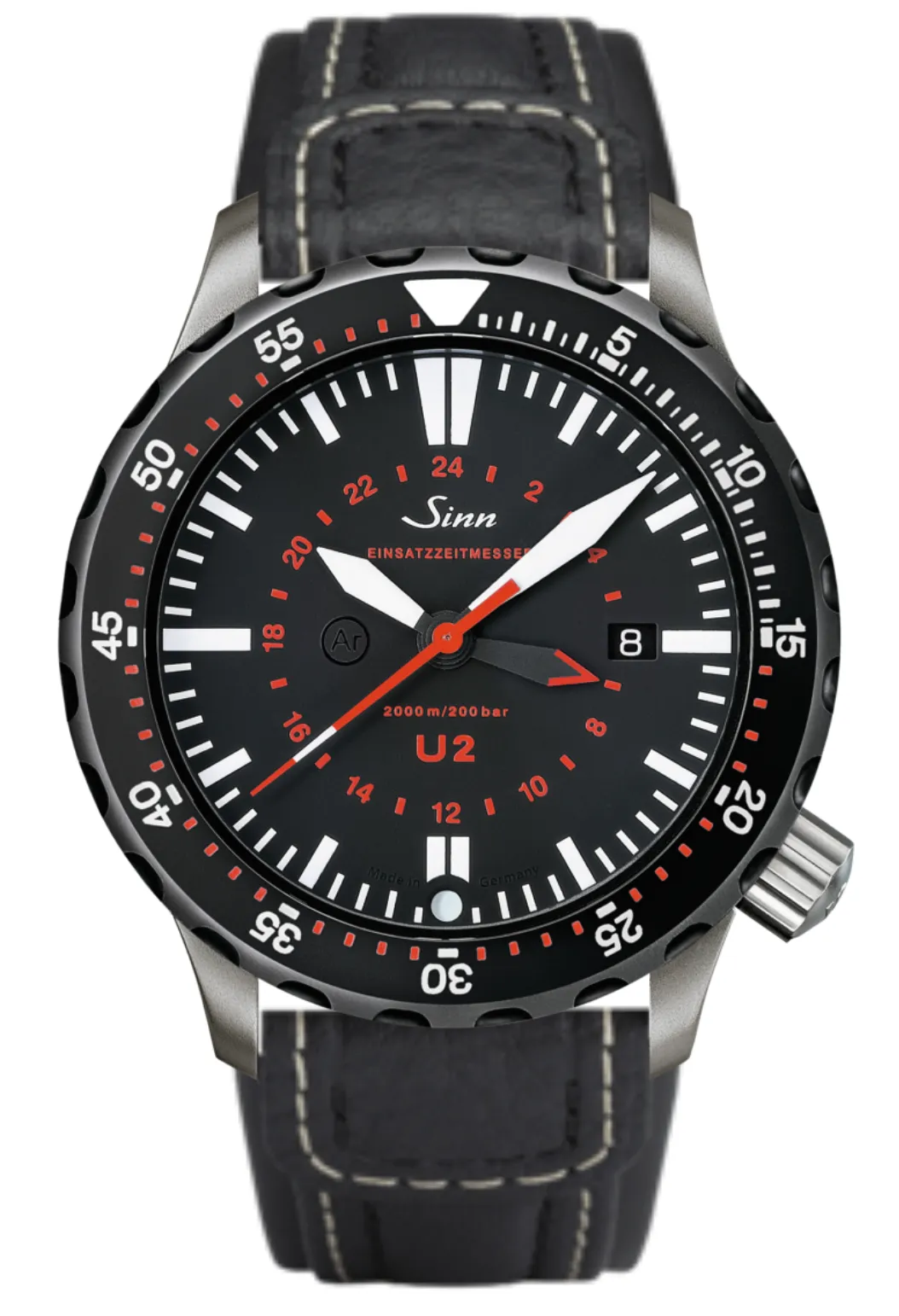 Sinn Watches Sinn U2 SDR EZM 5 Leather Watch
