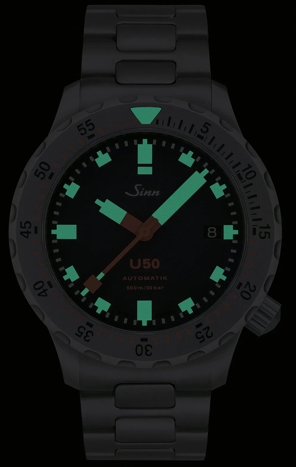 Sinn Watches Sinn U50 H Link Bracelet Watch
