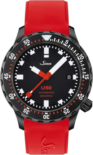 Sinn Watches Sinn U50 S Silicone Red Watch