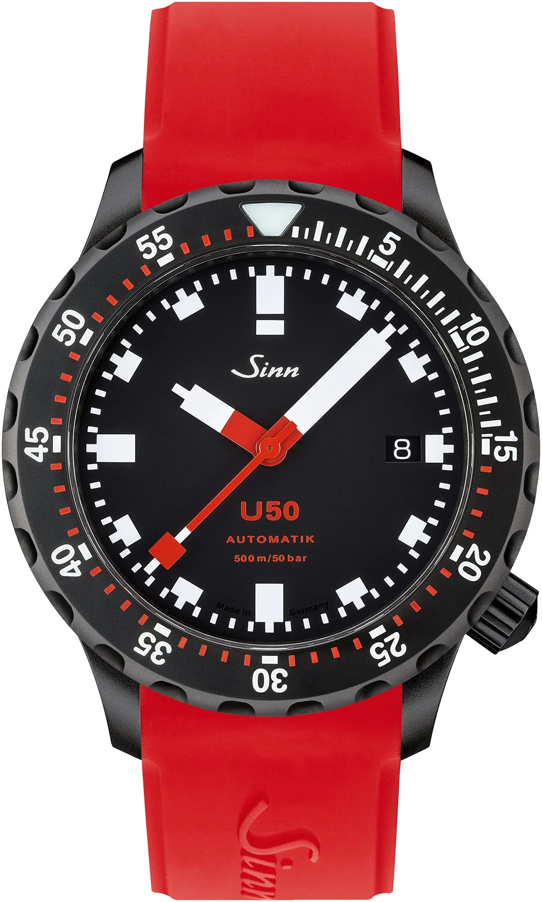 Sinn Watches Sinn U50 S Silicone Red Watch