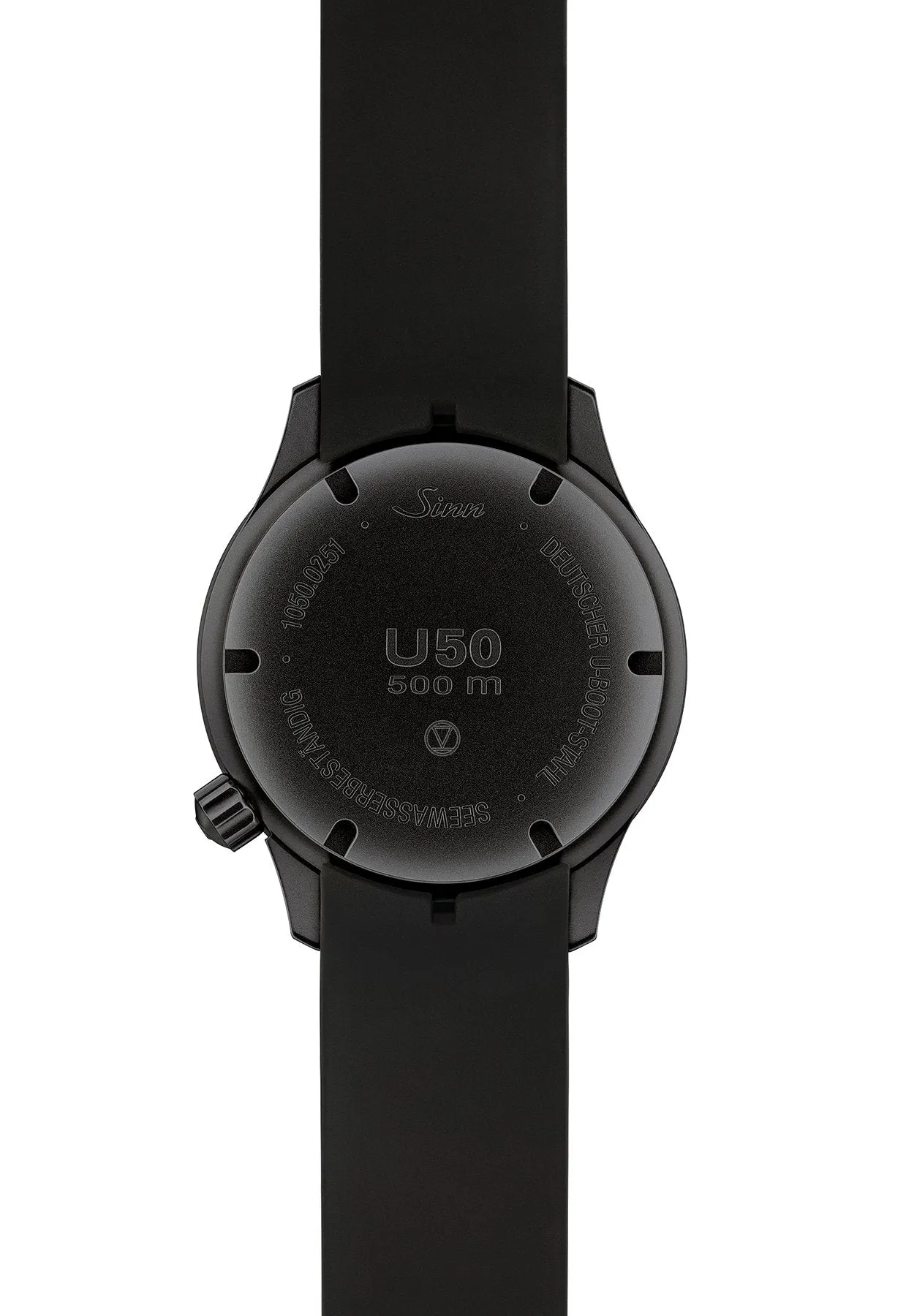 Sinn Watches Sinn U50 S Silicone White Watch