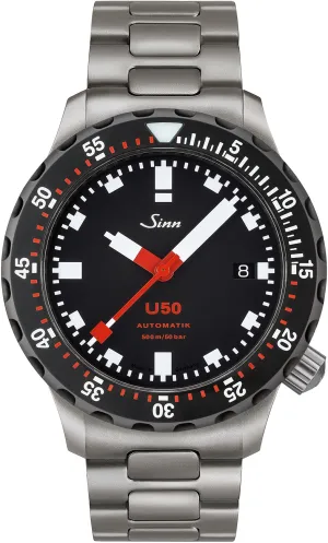 Sinn Watches Sinn U50 SDR H Link Bracelet Watch