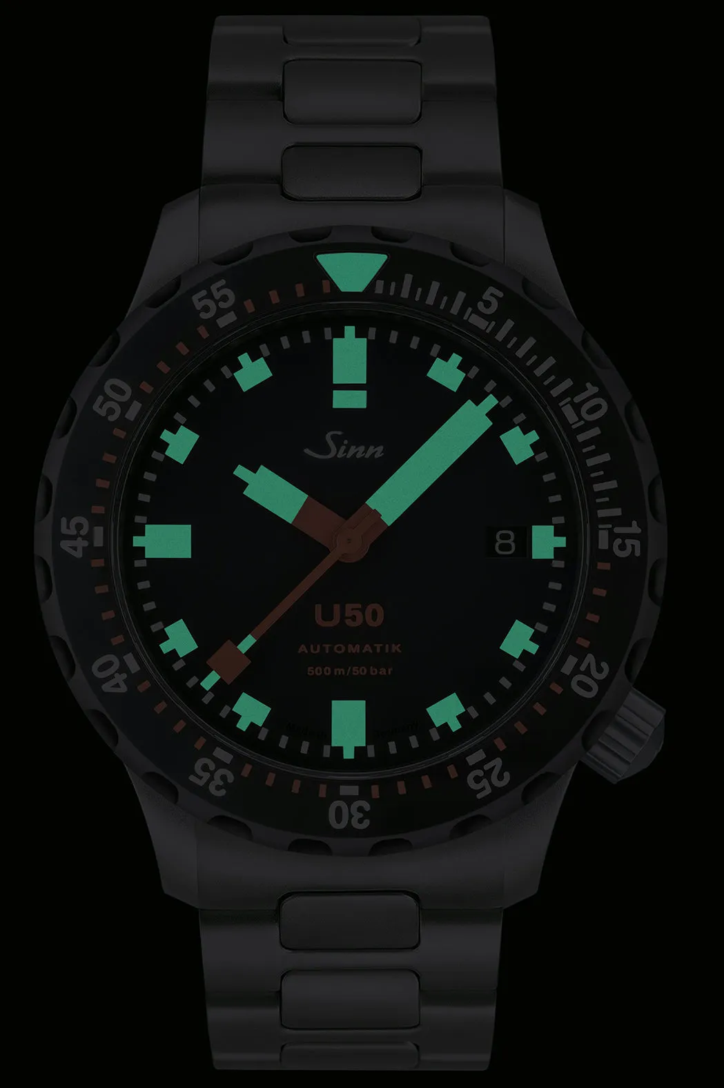 Sinn Watches Sinn U50 SDR H Link Bracelet Watch