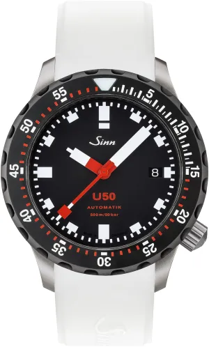 Sinn Watches Sinn U50 SDR Silicone White Watch