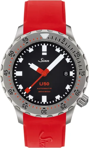 Sinn Watches Sinn U50 Silicone Red Watch